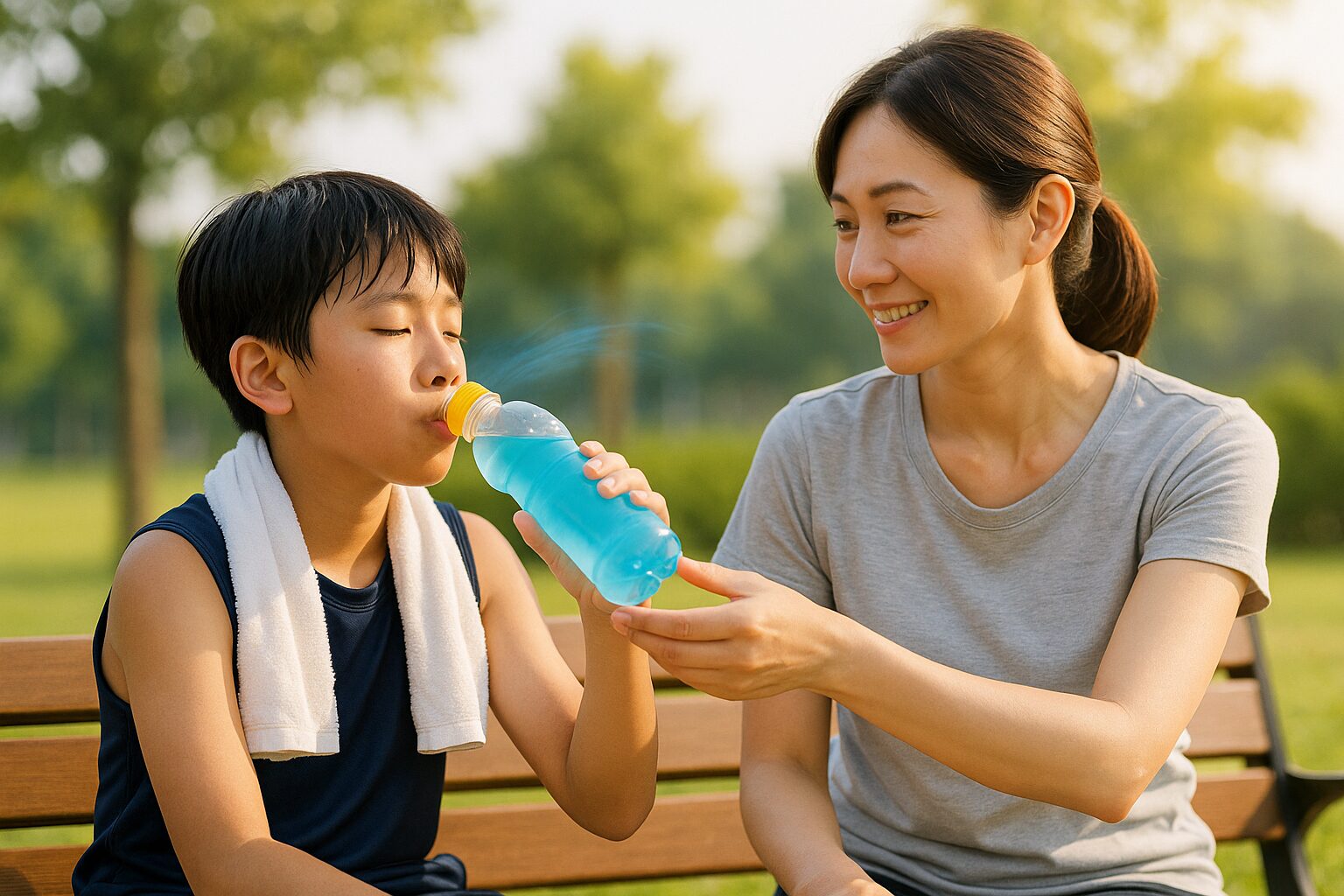 【科学的に解説】暑い環境で練習後の疲労回復法―親子で実践できる具体的な方法