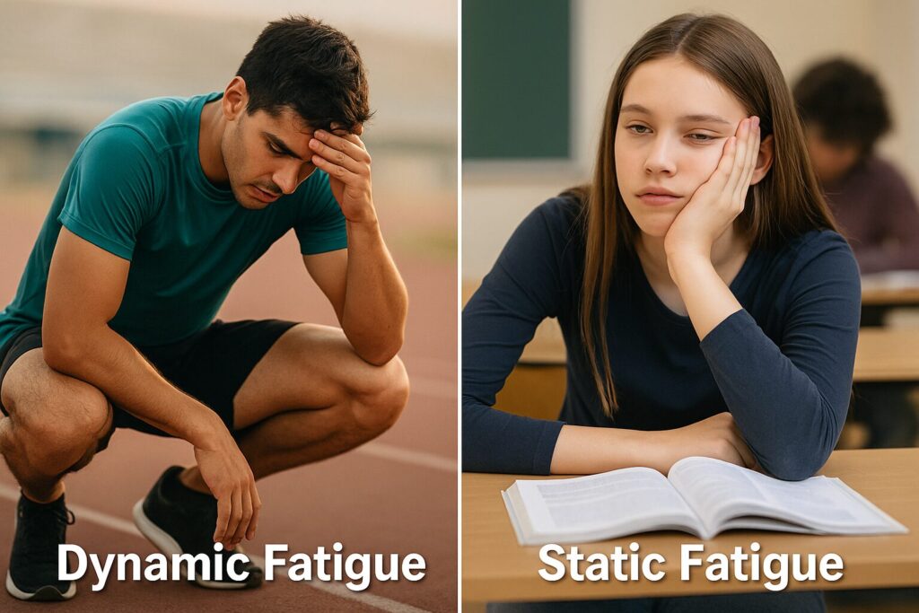 【保存版】動作疲労と静止疲労のちがい——ジュニア期の「疲れ」を見抜き、整える科学的ガイド