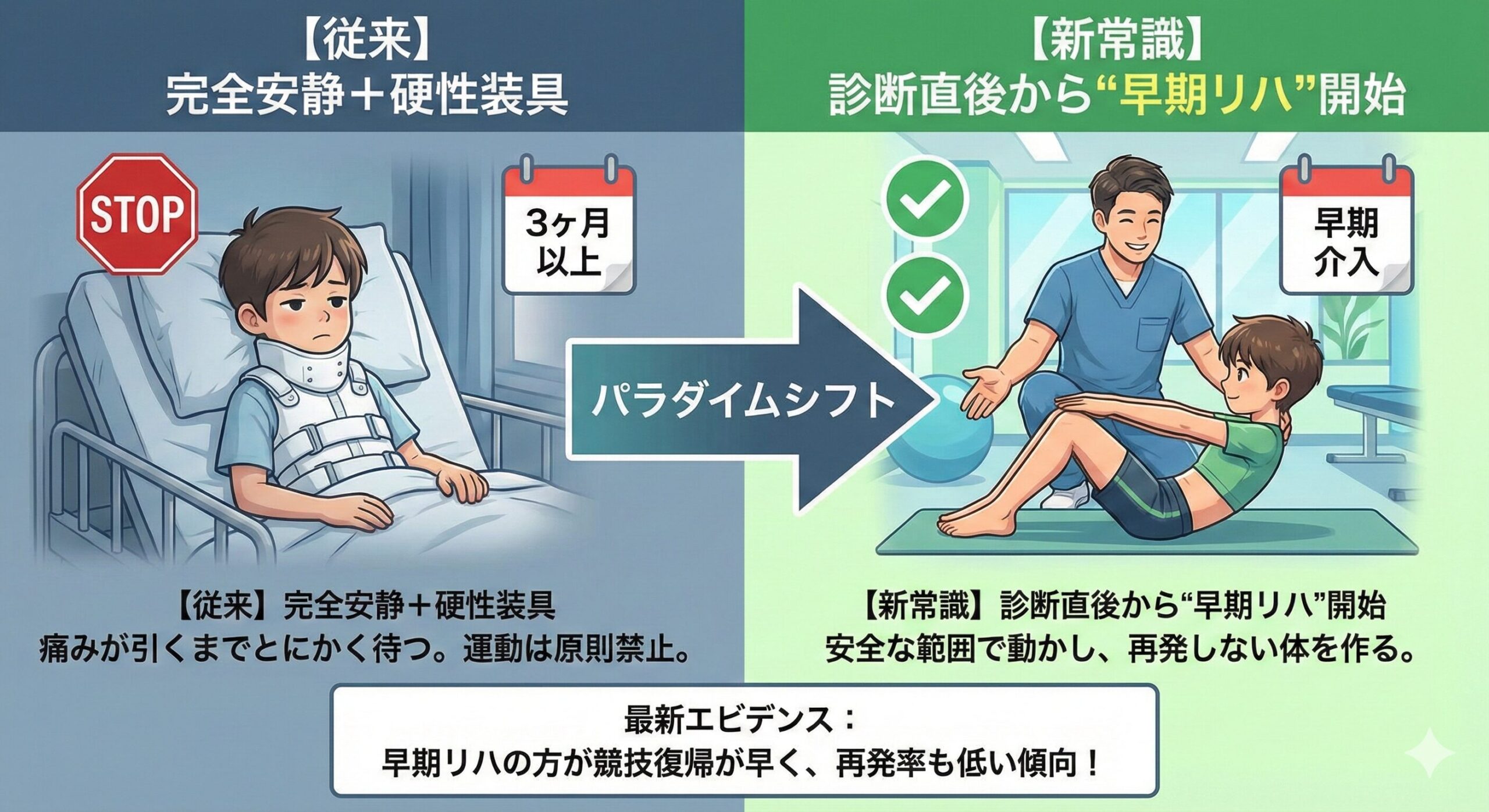 小学生の腰椎分離症|最新エビデンスで変わる「治し方・戻し方」完全ガイド