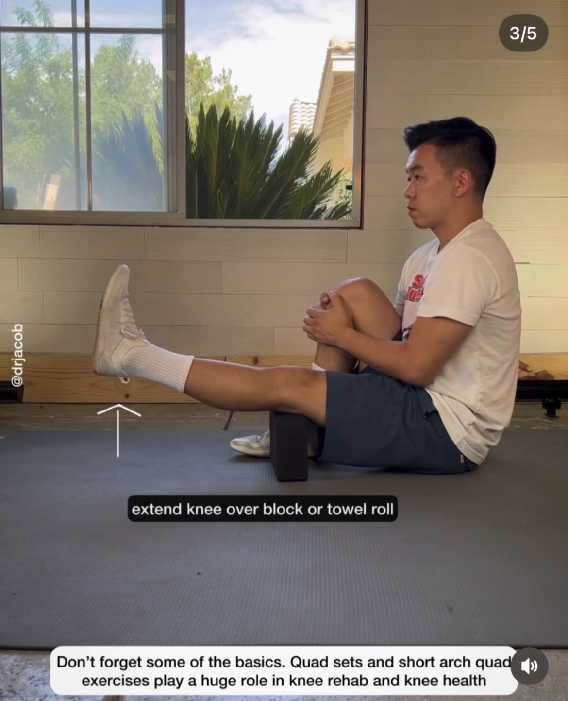 ニーエクステンション・クアッドセット（膝伸展コントロール）