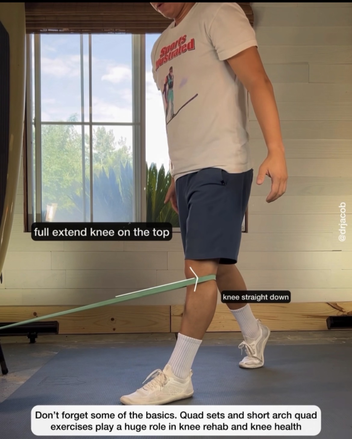 バンドTKEランジ（膝伸展コントロール強化）